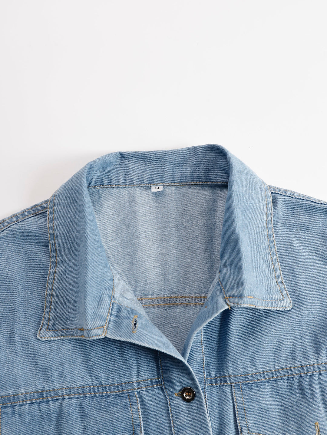 Justine | Damen Jeans Hemdblusen Minikleid