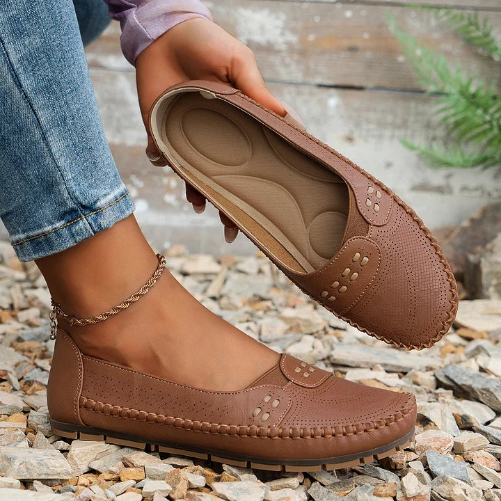 Dorothee | Damen Slip-On Loafer im Komfortablen Stil für den Alltag