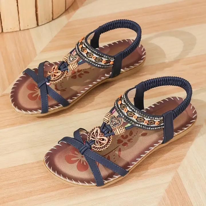 Barbara | Damen Casual Riemchen Orthopädische Sandalen