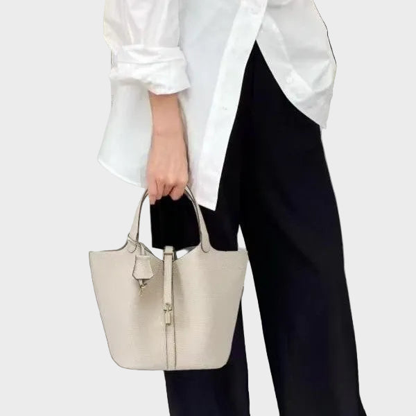 Andrea | Damen Elegante Kleine Leder Handtasche