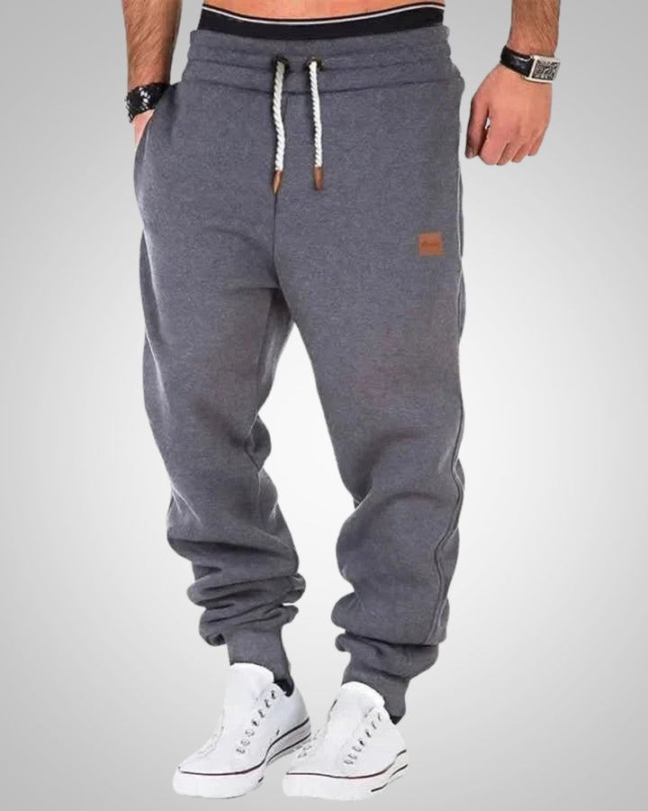 Miles | Herren Sportlicher Kordelzug Jogger