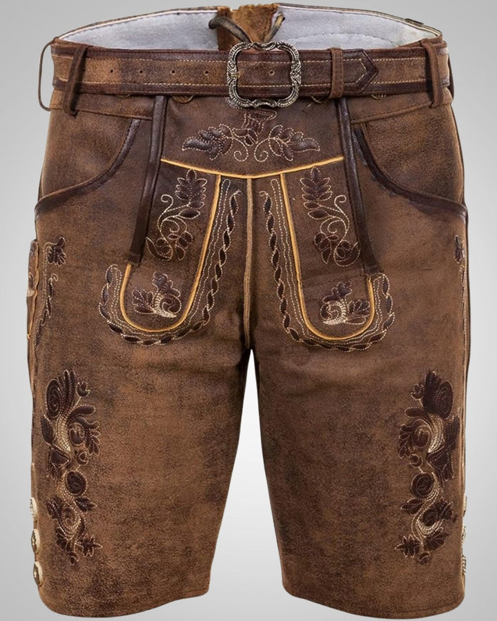 Gregor | Herren Klassische Traditioneller Lederhose