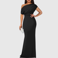 Patrizia | Damen Formelles Ein Schulter Maxikleid
