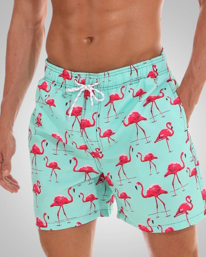 Thomas | Herren Beach Gemusterte Badehose