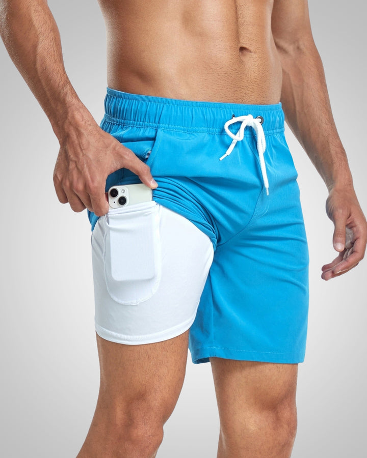 Milan | Herren Beach Badehose Mit Innenshorts