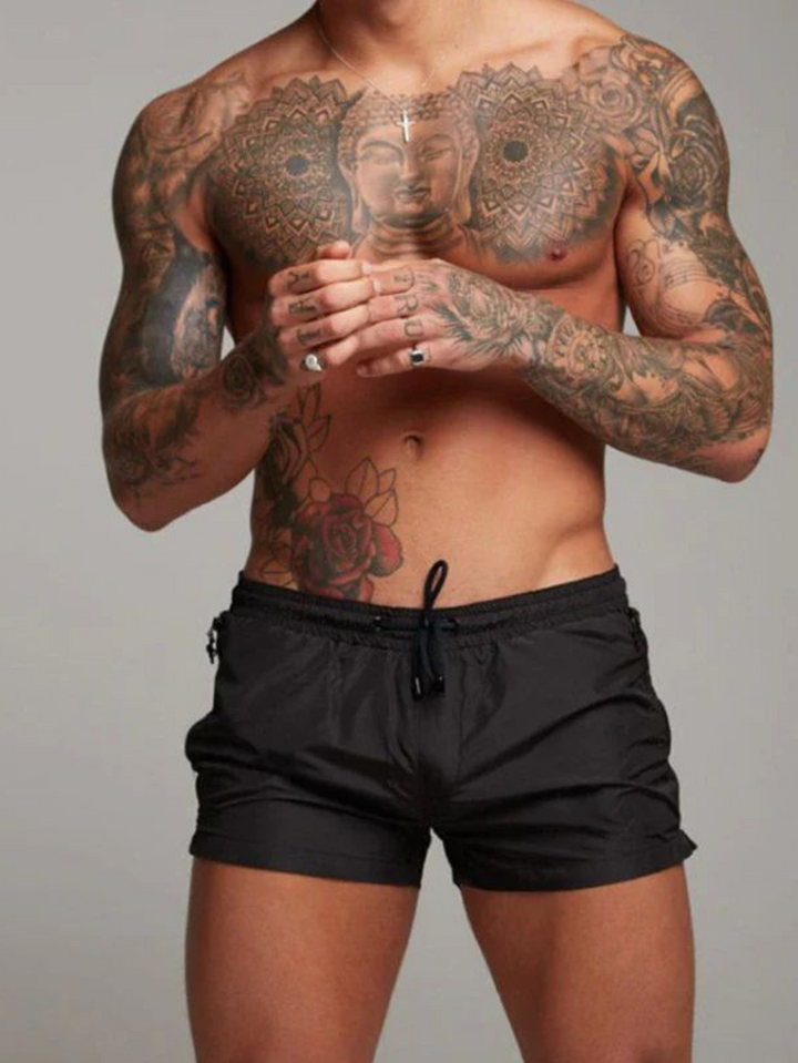 Jonas | Herren Lässiger Kurzer Sommer Badehose