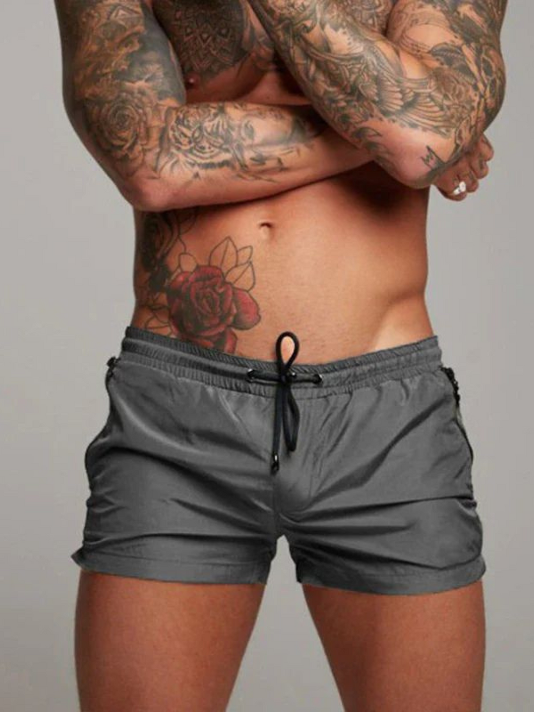 Jonas | Herren Lässiger Kurzer Sommer Badehose
