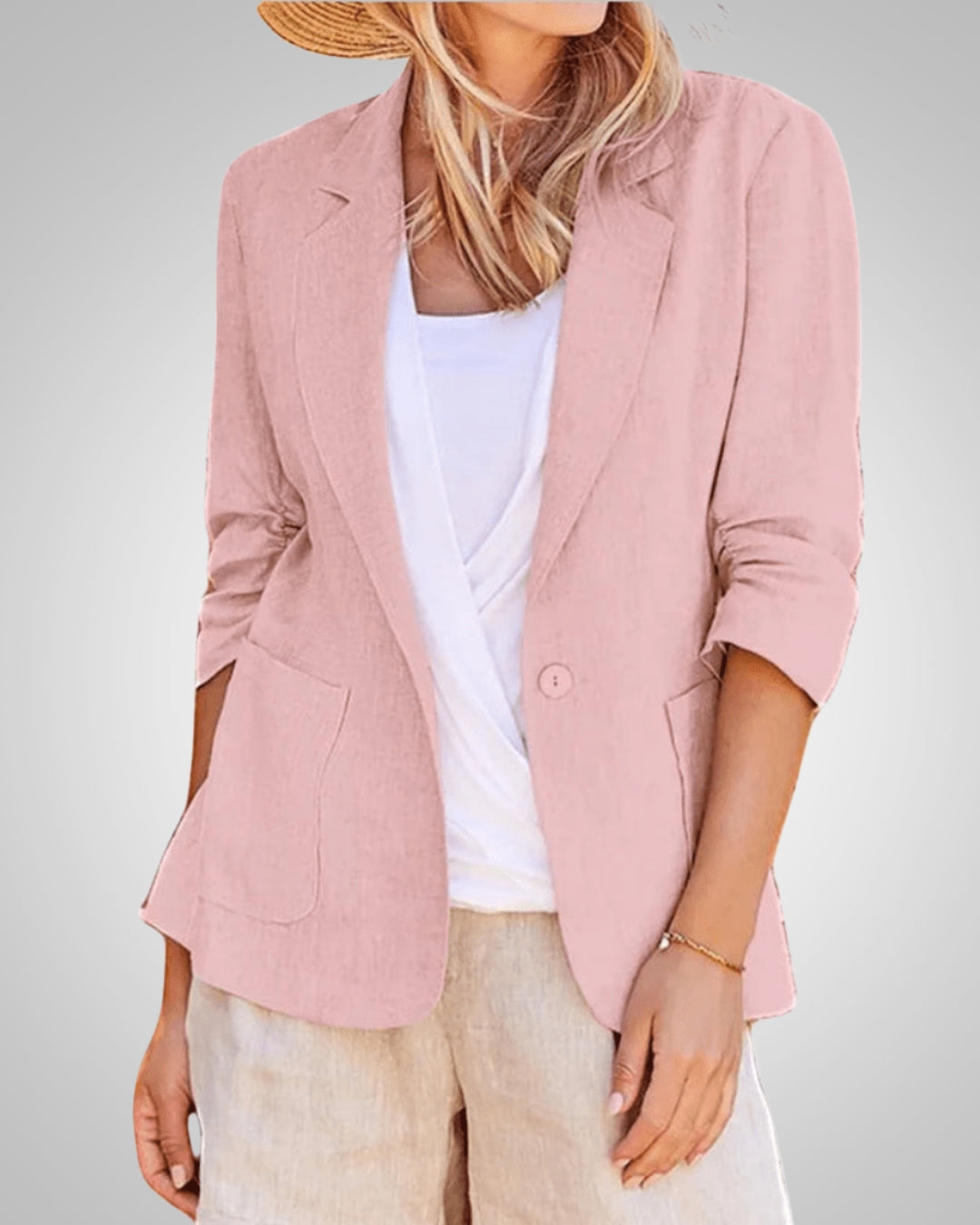 Helena | Damen Casual Einknopf Blazer