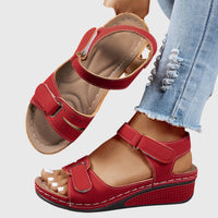 Mira | Damen Orthopädische Plateau Sandalen mit Stabilitätssohle