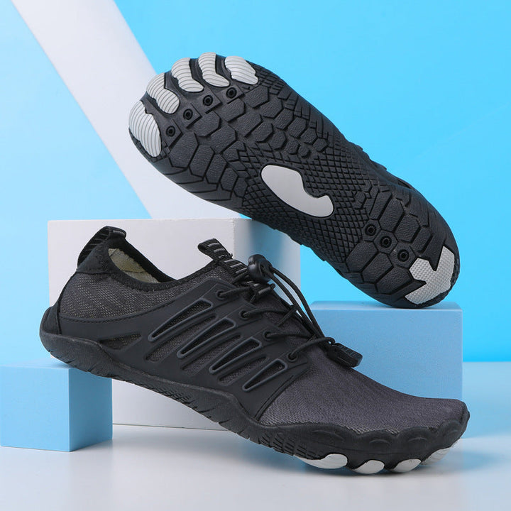 Jule | Damen Elastische Schnürung Orthopädische Barfußschuhe