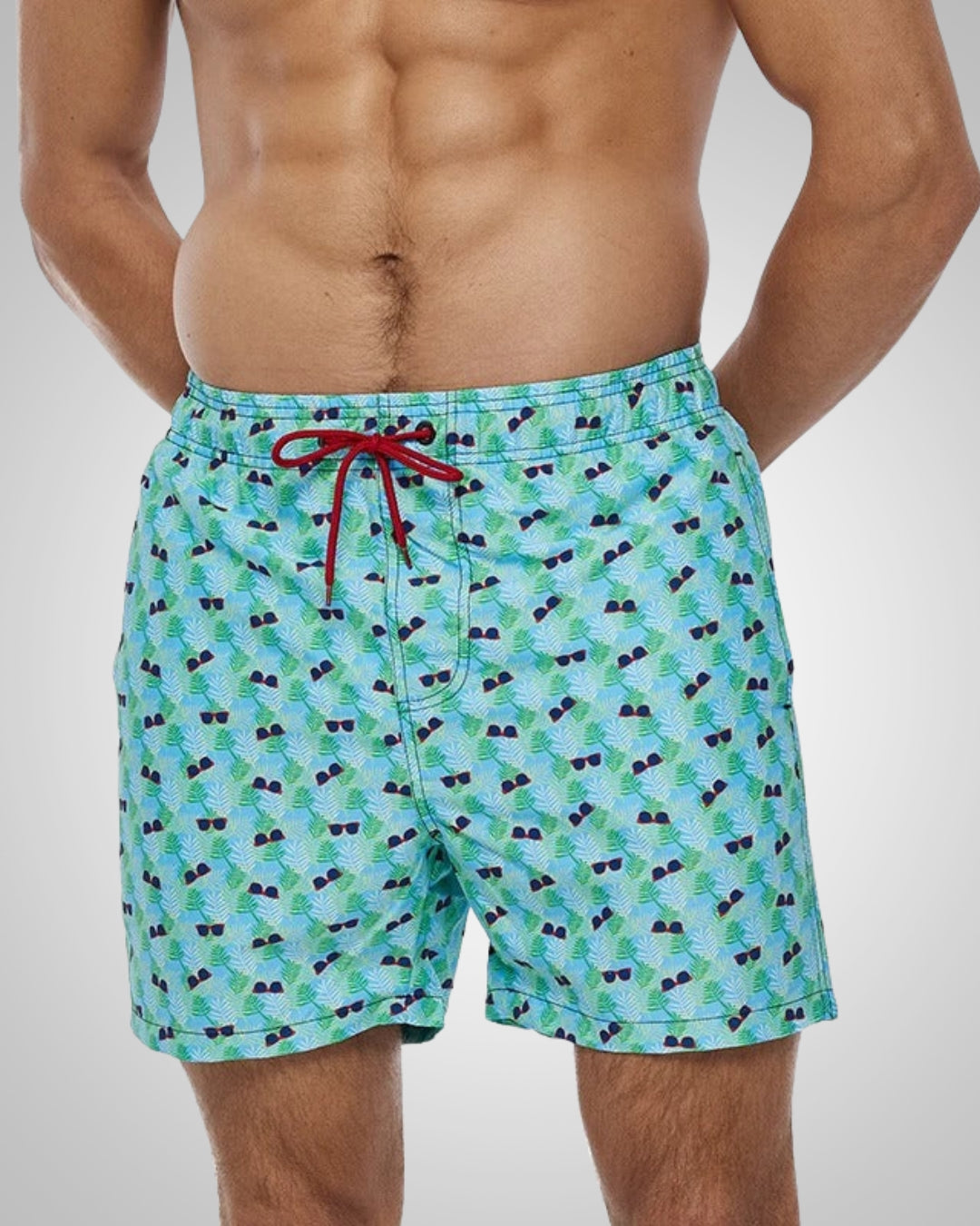 Thomas | Herren Beach Gemusterte Badehose