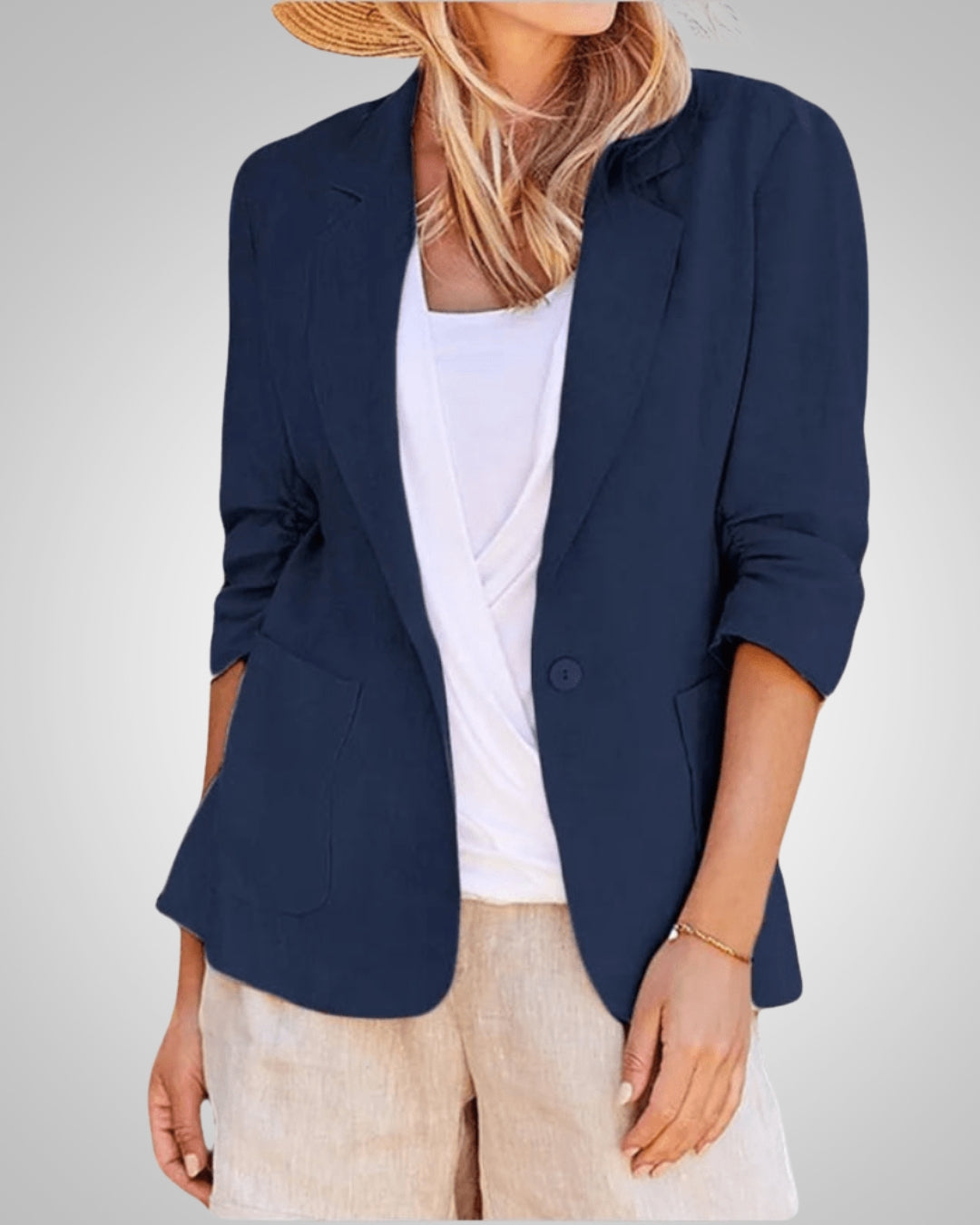 Helena | Damen Casual Einknopf Blazer