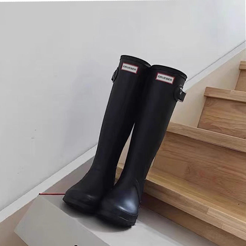 Theresa | Damen Knielange Wasserdichte Gummistiefel
