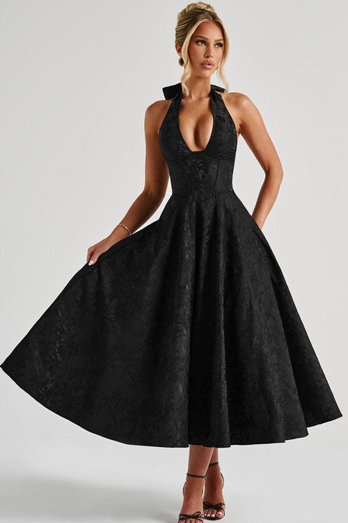 Tamara | Damen Elegantes A-Linien Hochzeitsgastkleid