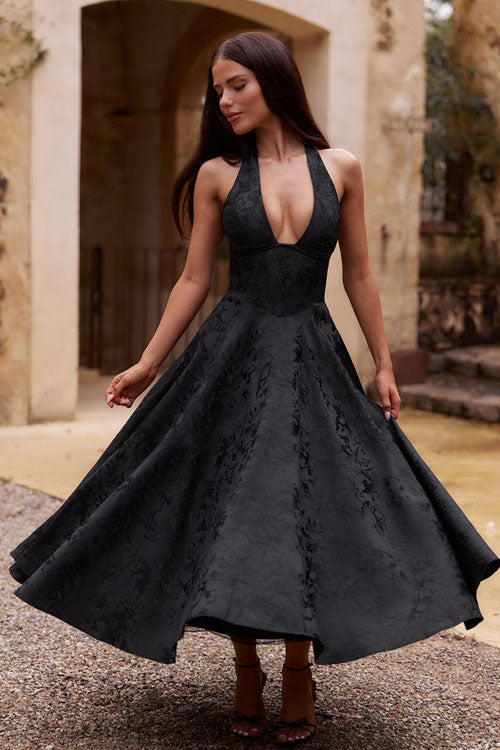 Tamara | Damen Elegantes A-Linien Hochzeitsgastkleid