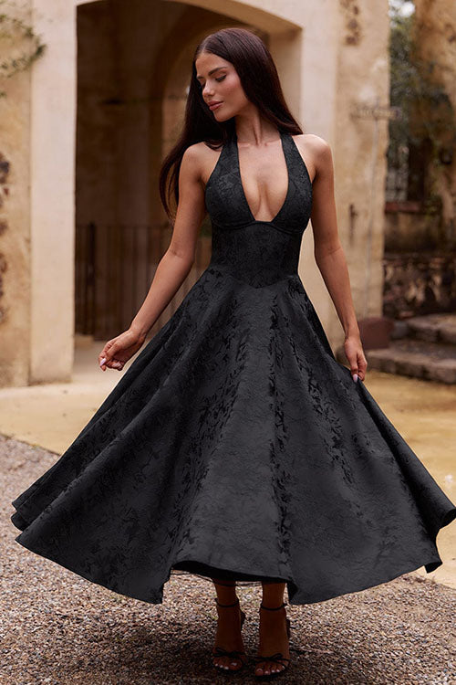 Tamara | Damen Elegantes A-Linien Hochzeitsgastkleid