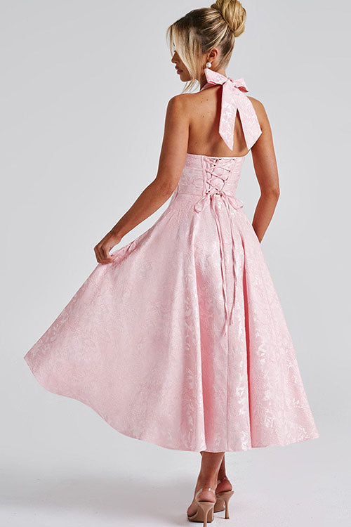 Tamara | Damen Elegantes A-Linien Hochzeitsgastkleid
