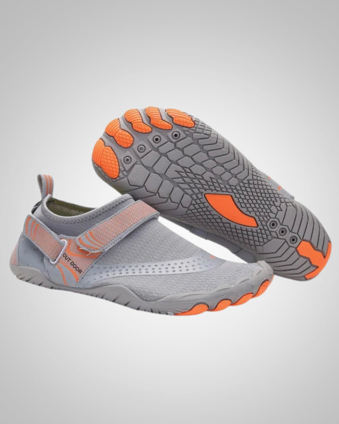Sam | Lässig Strukturierte Barfuß Wanderschuhe