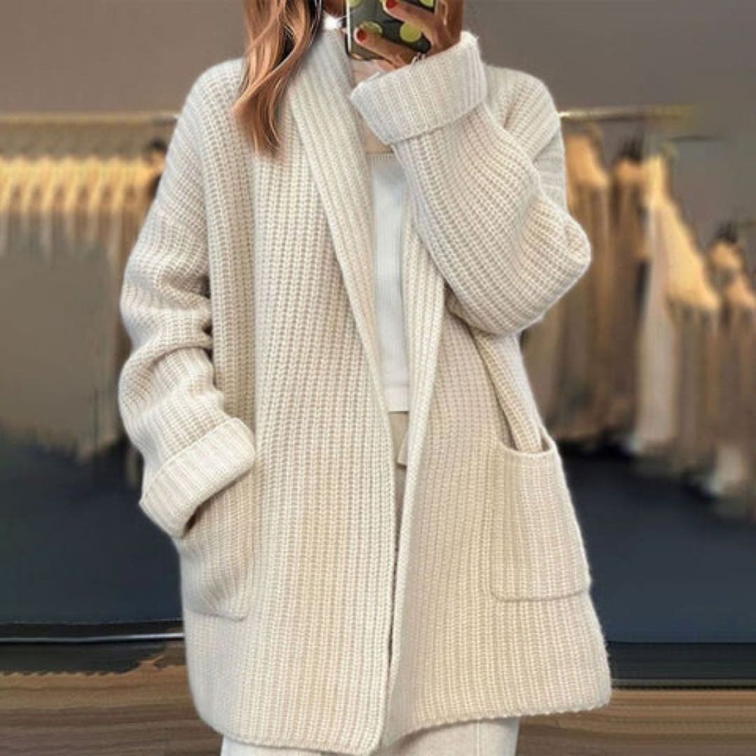 Wanda | Damen Sommer Gestrickter Cardigan