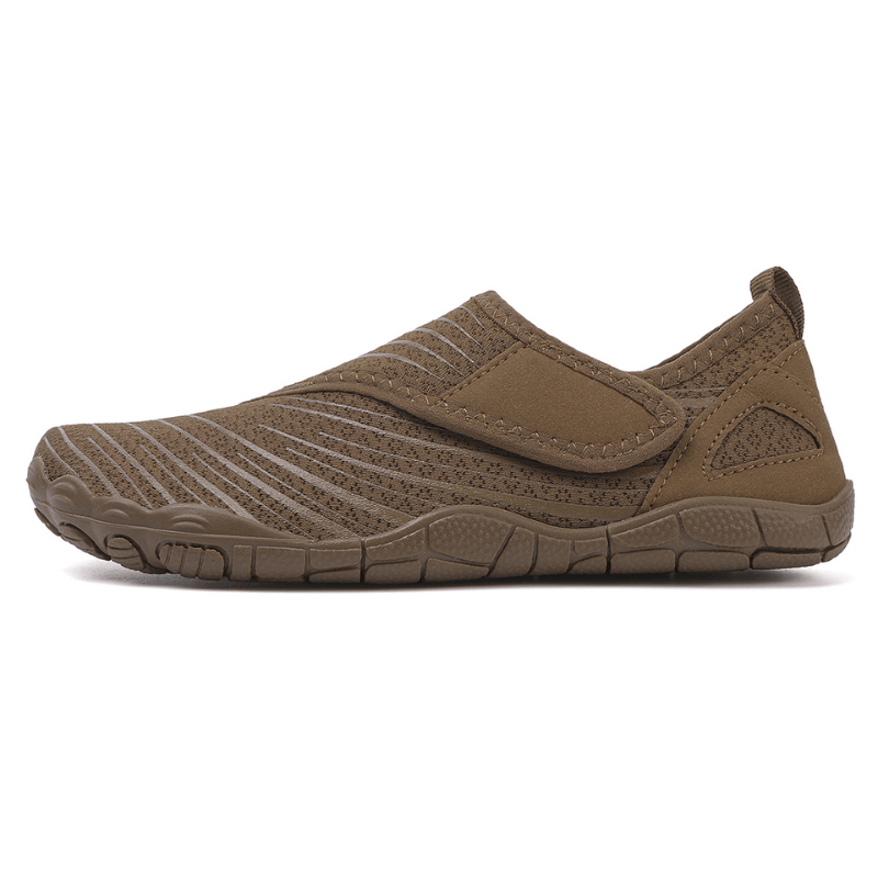 Gian | Herren Sportliche Slip-On Barfußschuhe mit atmungsaktivem Mesh