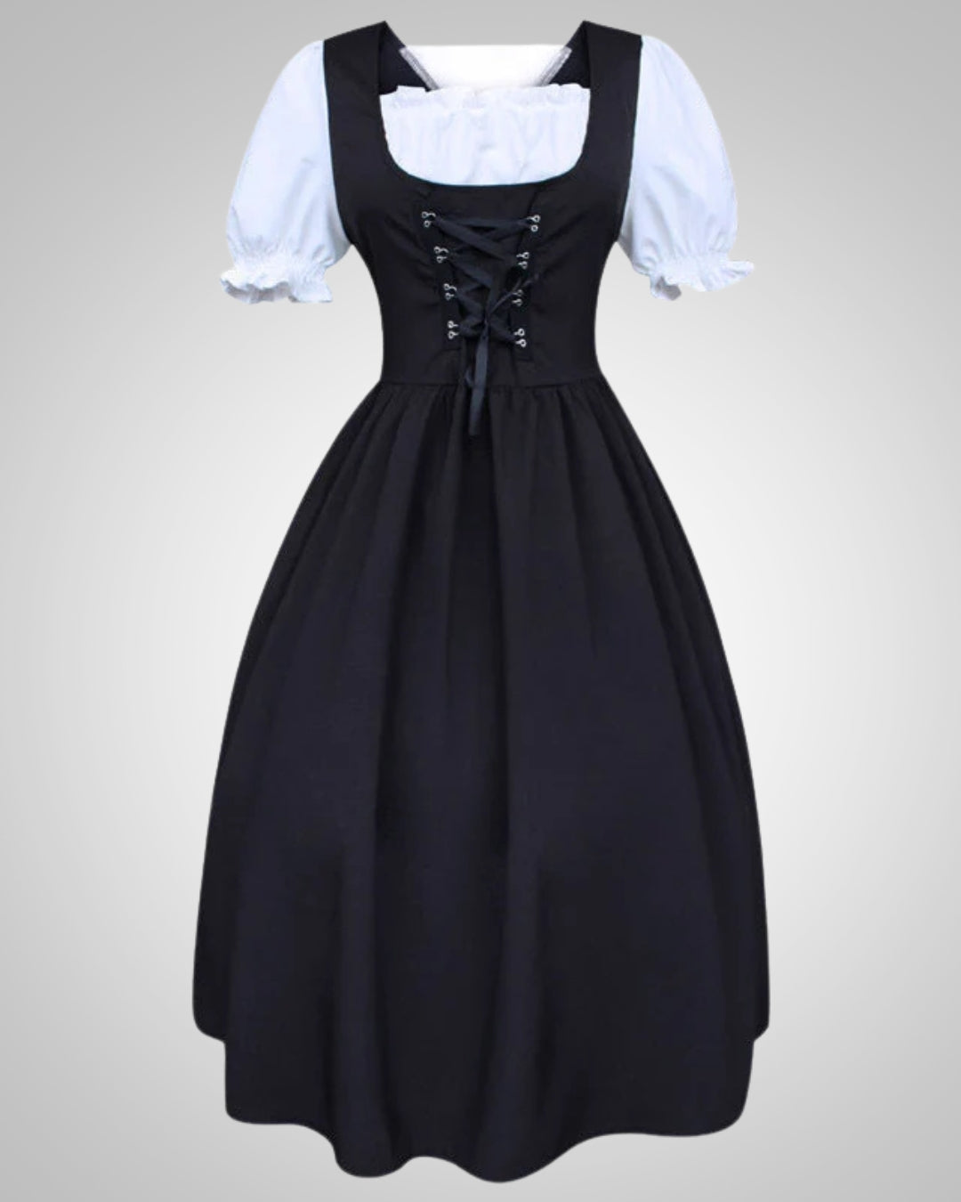 Nadine | Damen Traditionelles Dirndl mit Schürze