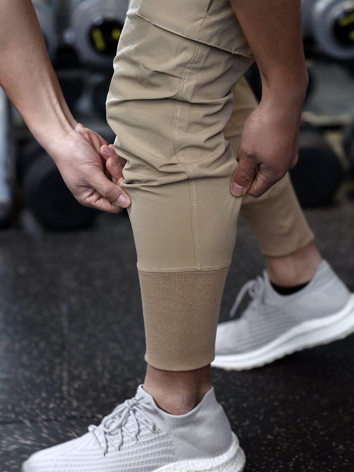 Ethan | Herren Technische Slim Fit Cargo Jogginghose