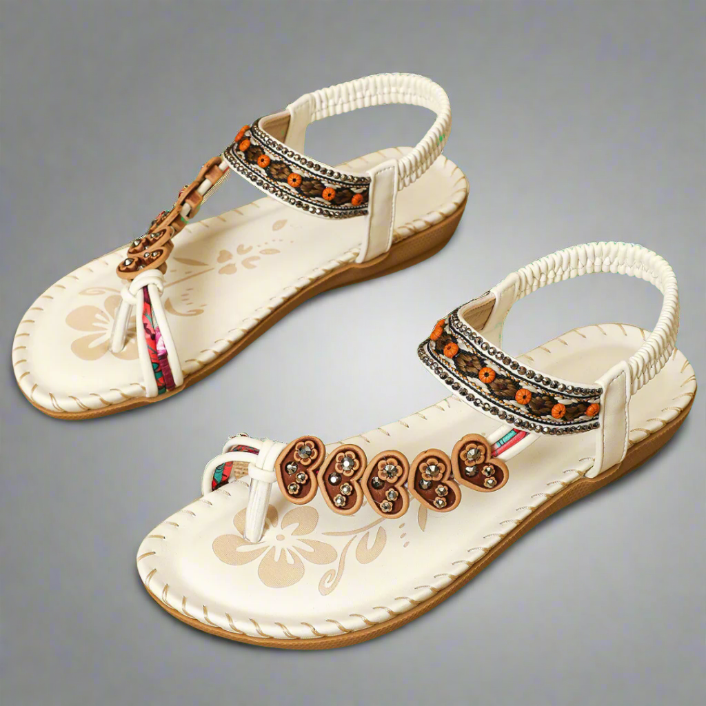 Celina | Damen Sommer Riemchen Orthopädische Sandalen