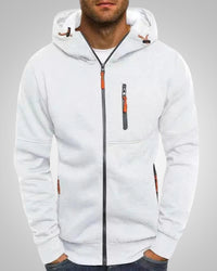 Elijah | Sweat à capuche zippé avec poches pour homme