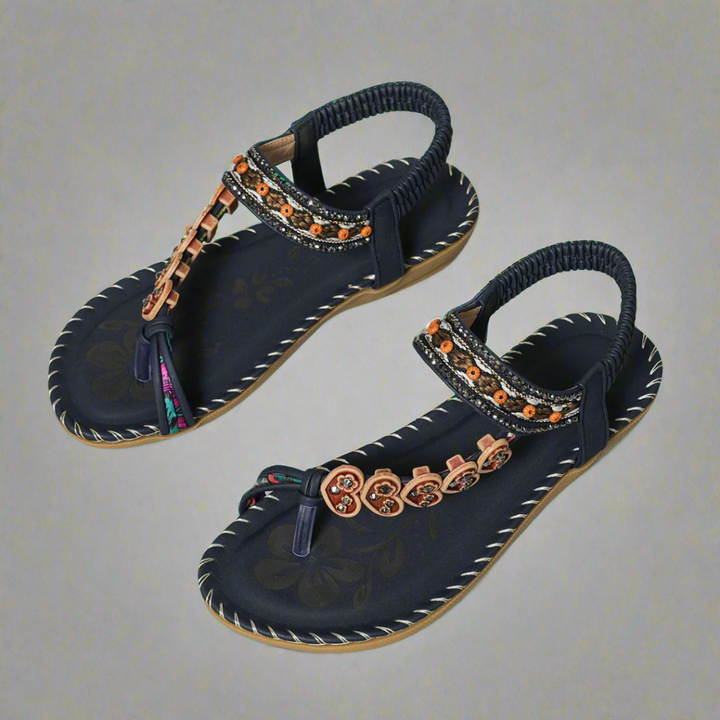 Celina | Damen Sommer Riemchen Orthopädische Sandalen