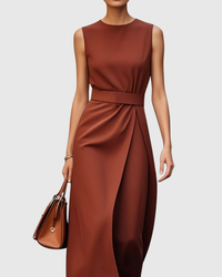 Giulia | Damen Elegantes ärmelloses Casual Kleid
