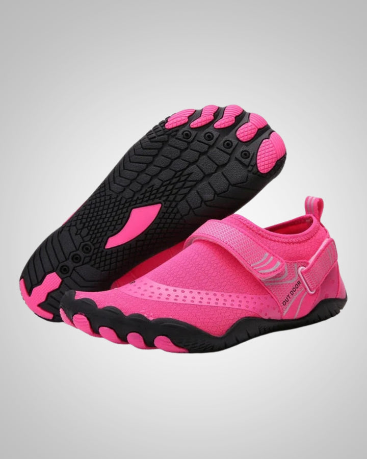 Sam | Lässig Strukturierte Barfuß Wanderschuhe
