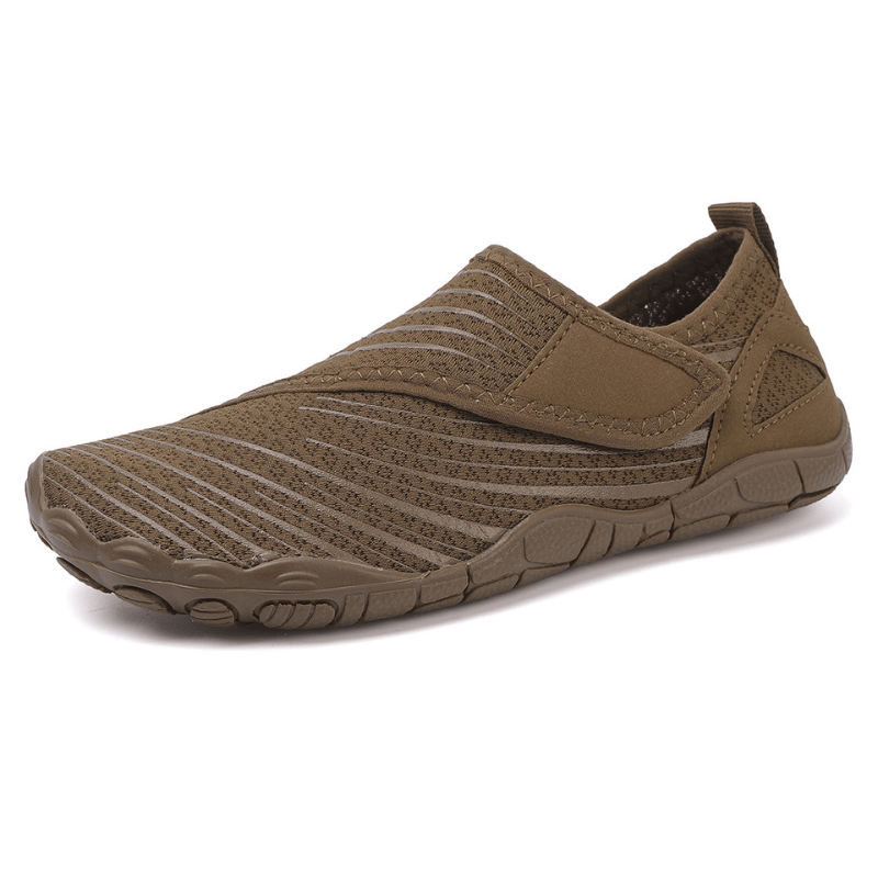 Gian | Herren Sportliche Slip-On Barfußschuhe mit atmungsaktivem Mesh