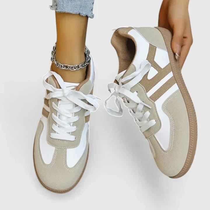Khaki & Weiß