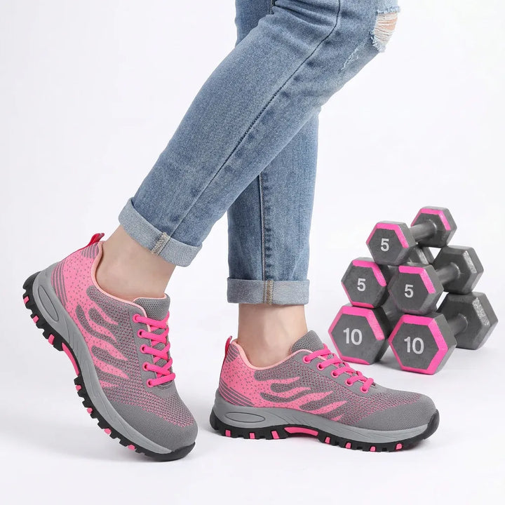 Stella | Damen Robuste Arbeitsstiefel mit Stahlkappe