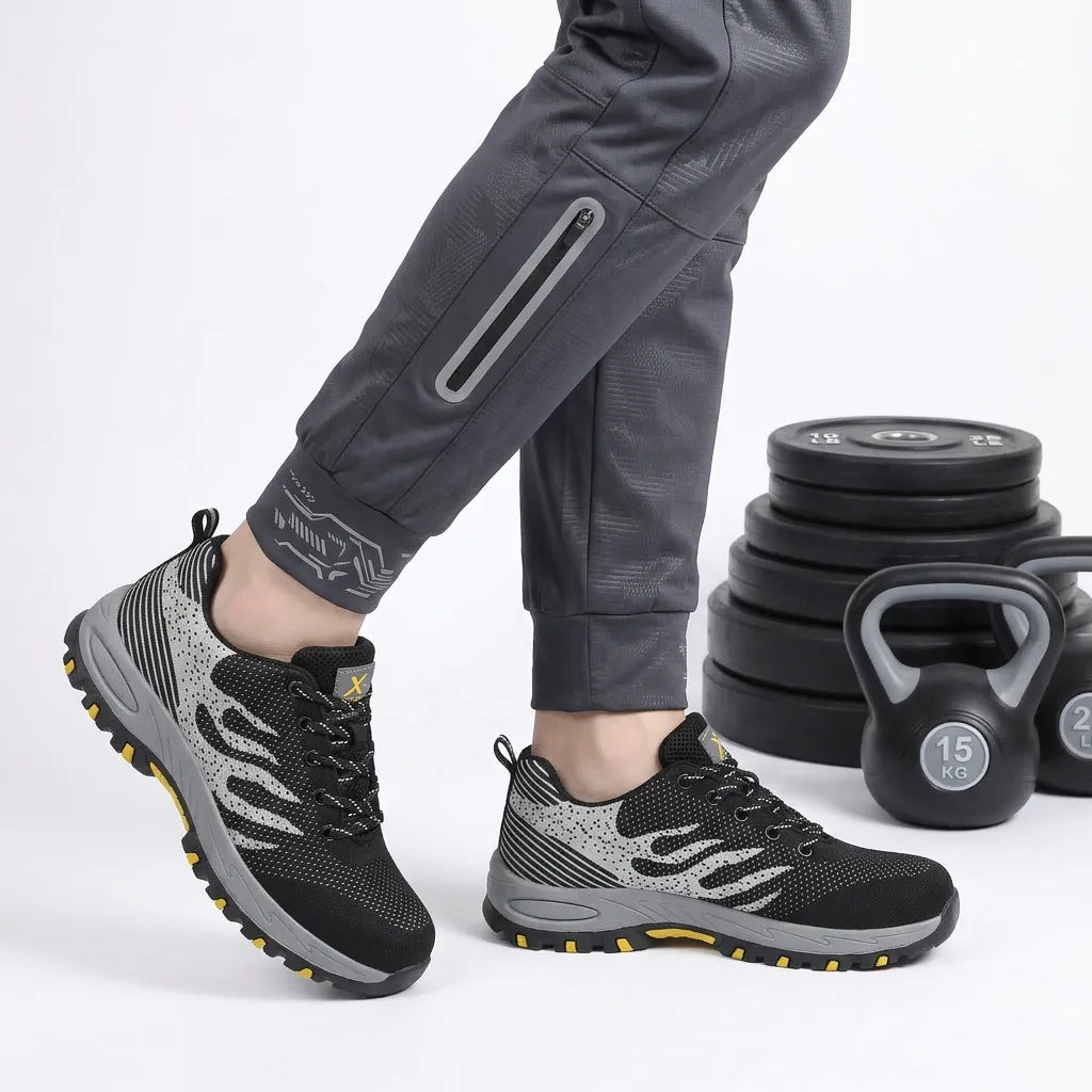 Stella | Damen Robuste Arbeitsstiefel mit Stahlkappe