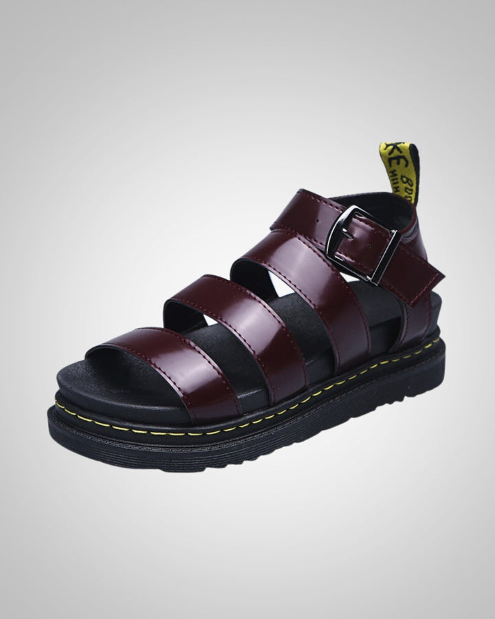 Ramona | Damen Casual Plateausandalen Mit Riemen
