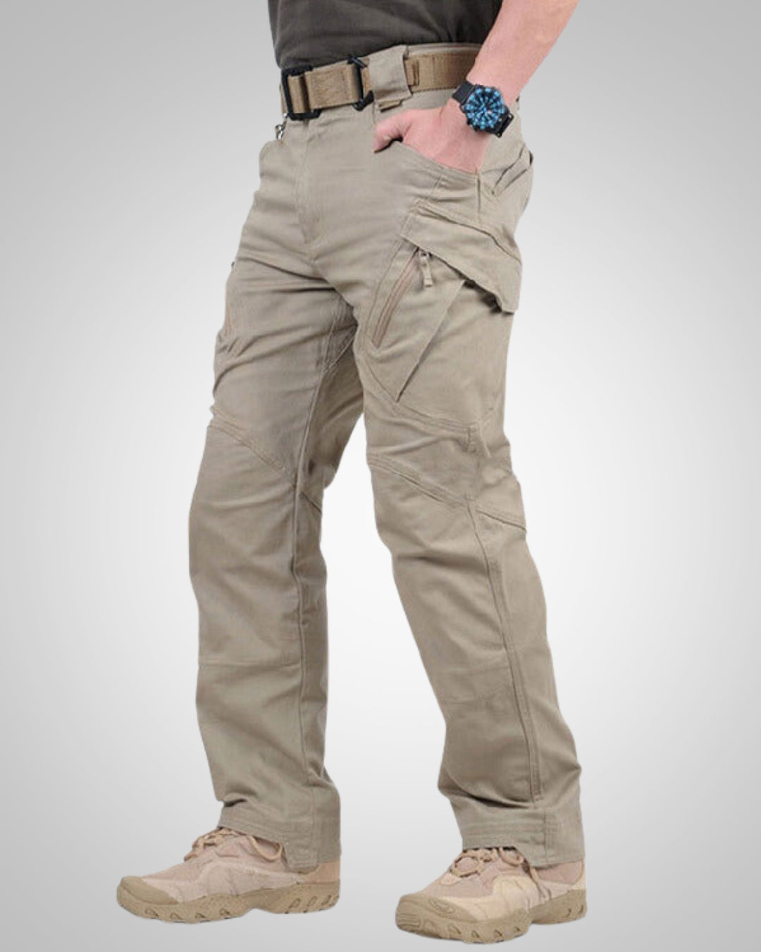 Jakob | Pantaloni cargo tattici da uomo per escursioni con tasche multiple