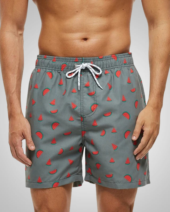 Thomas | Herren Beach Gemusterte Badehose