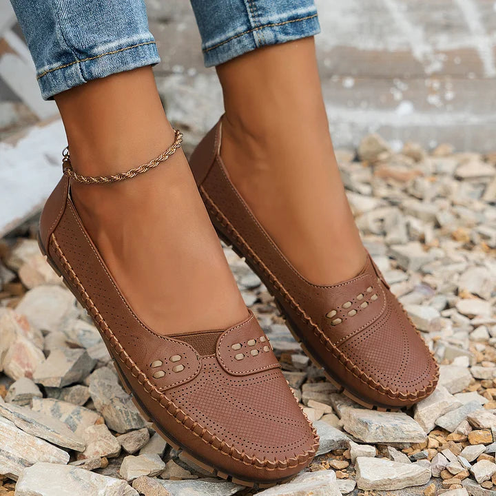 Dorothee | Damen Slip-On Loafer im Komfortablen Stil für den Alltag