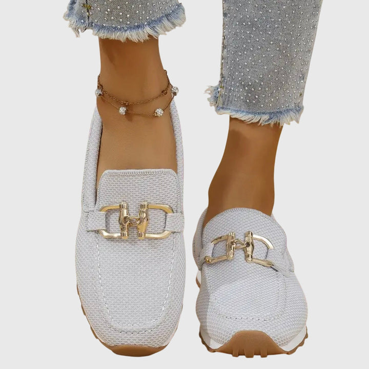 Camille | Damen Orthopädische Schnallen Loafer Schuhe