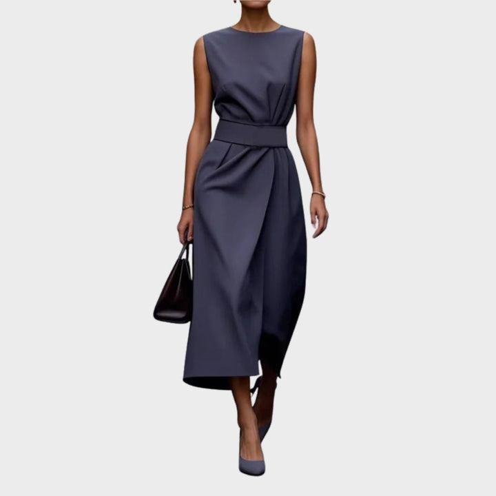 Giulia | Damen Elegantes ärmelloses Casual Kleid