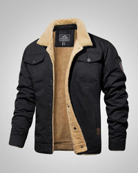 Basil | Men's Warm Padded Button-Up Jacket