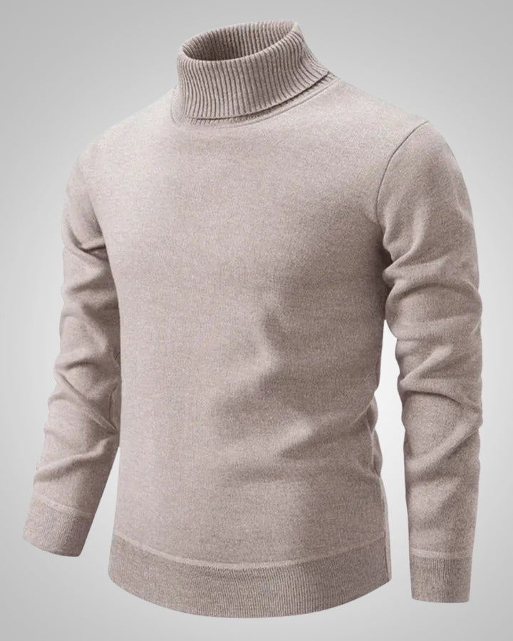 Elias | Herren Klassischer Rollkragenpullover