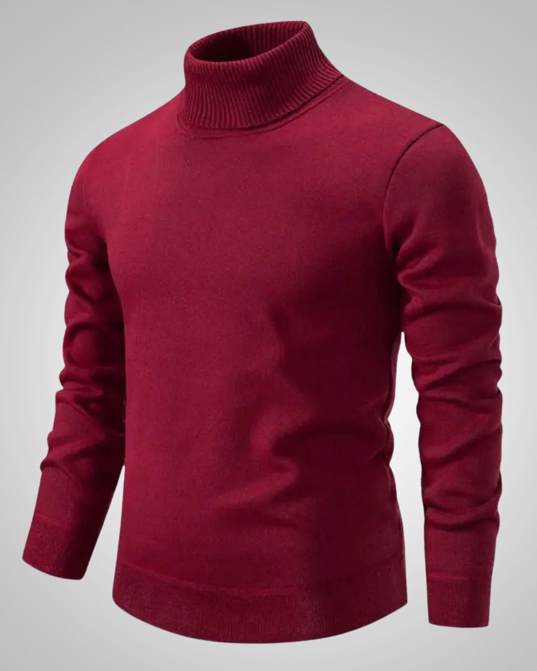 Elias | Herren Klassischer Rollkragenpullover