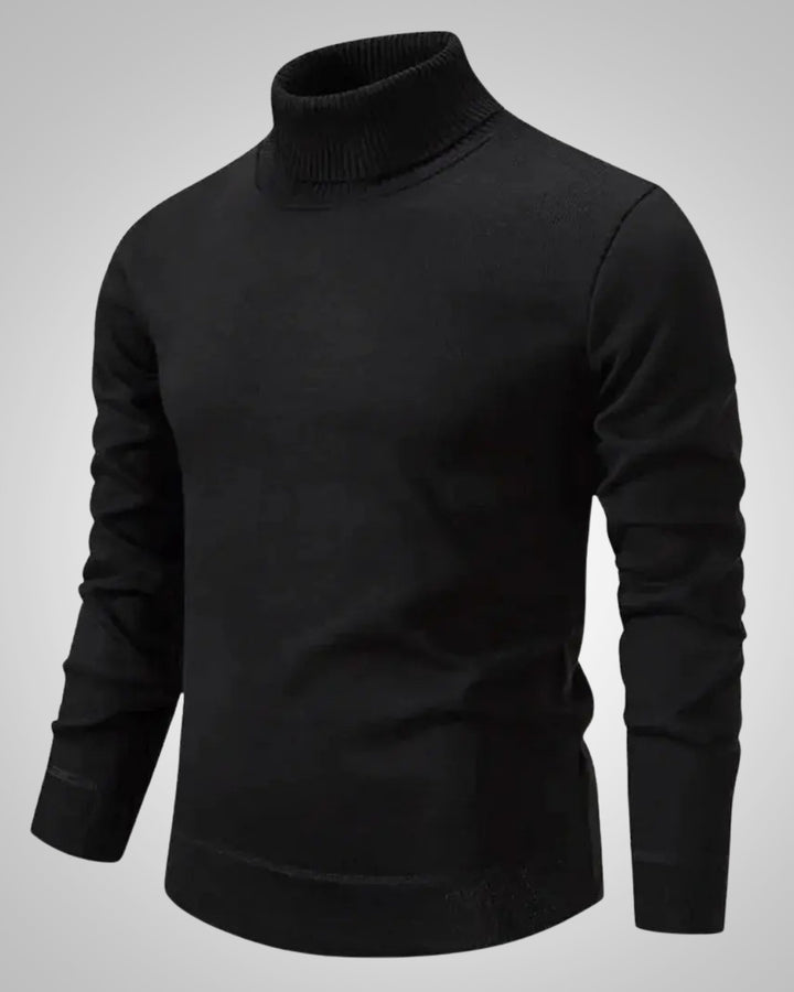 Elias | Herren Klassischer Rollkragenpullover