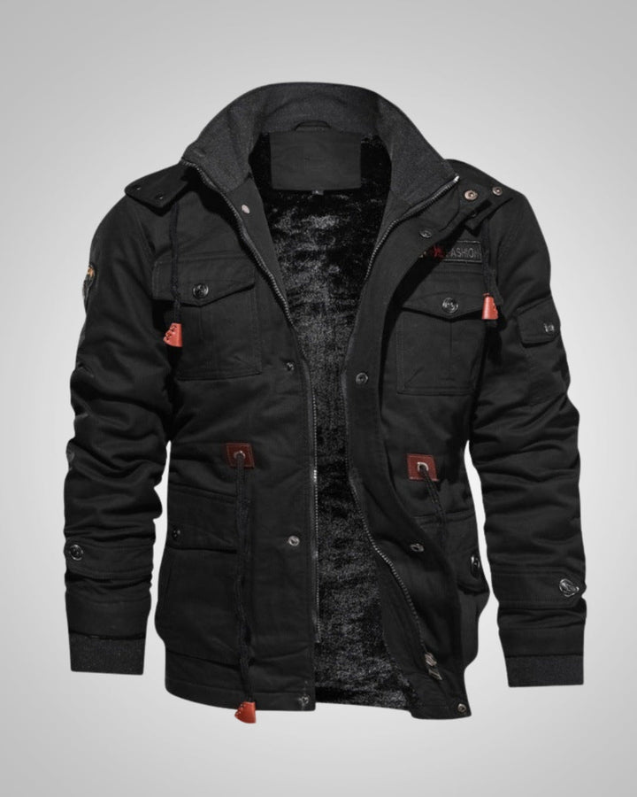 Maverick | Herren Gefütterte Jacke mit Taschen