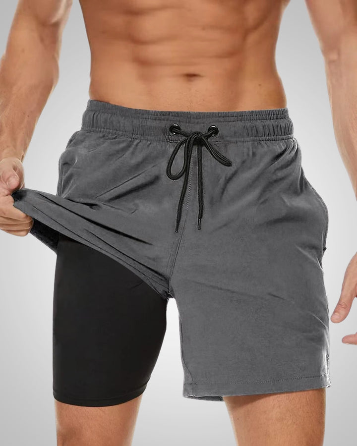 Lukas | Herren Lässige Slim Fit Sommer Badehose