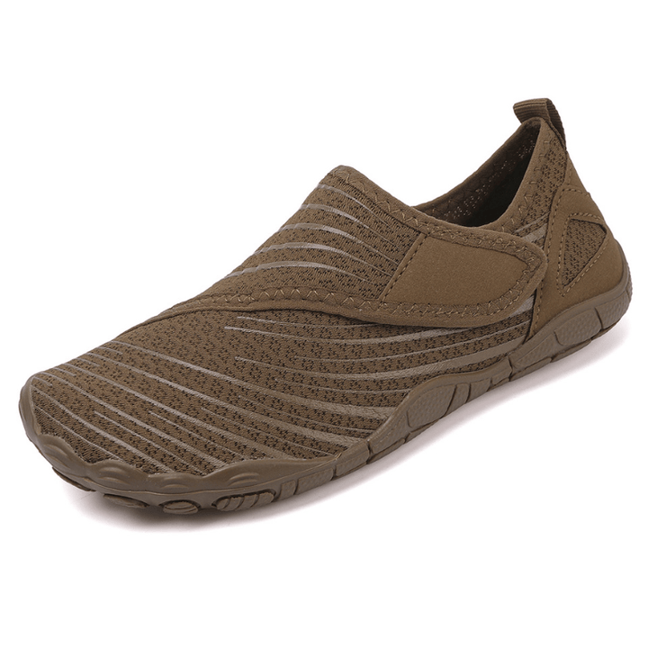 Gian | Herren Sportliche Slip-On Barfußschuhe mit atmungsaktivem Mesh