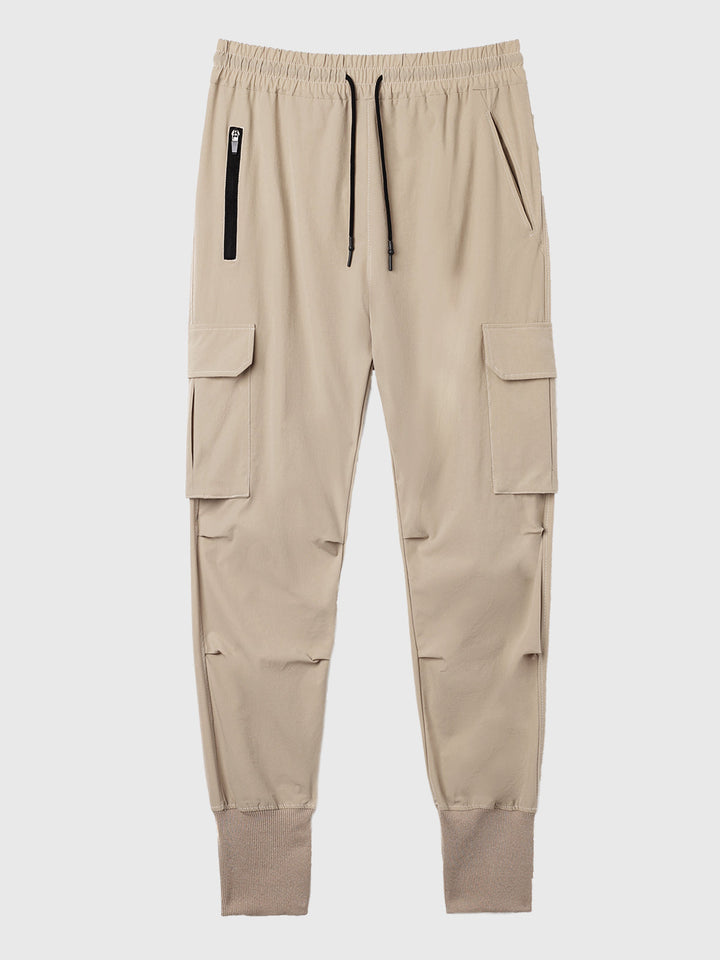 Ethan | Herren Technische Slim Fit Cargo Jogginghose
