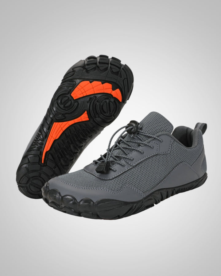 Andreas | Herren Elastische Schnürung Wander Barfußschuhe